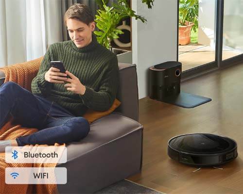 Conexión bluetooth y wifi